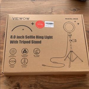 Viewow selfie ring light plus tripod